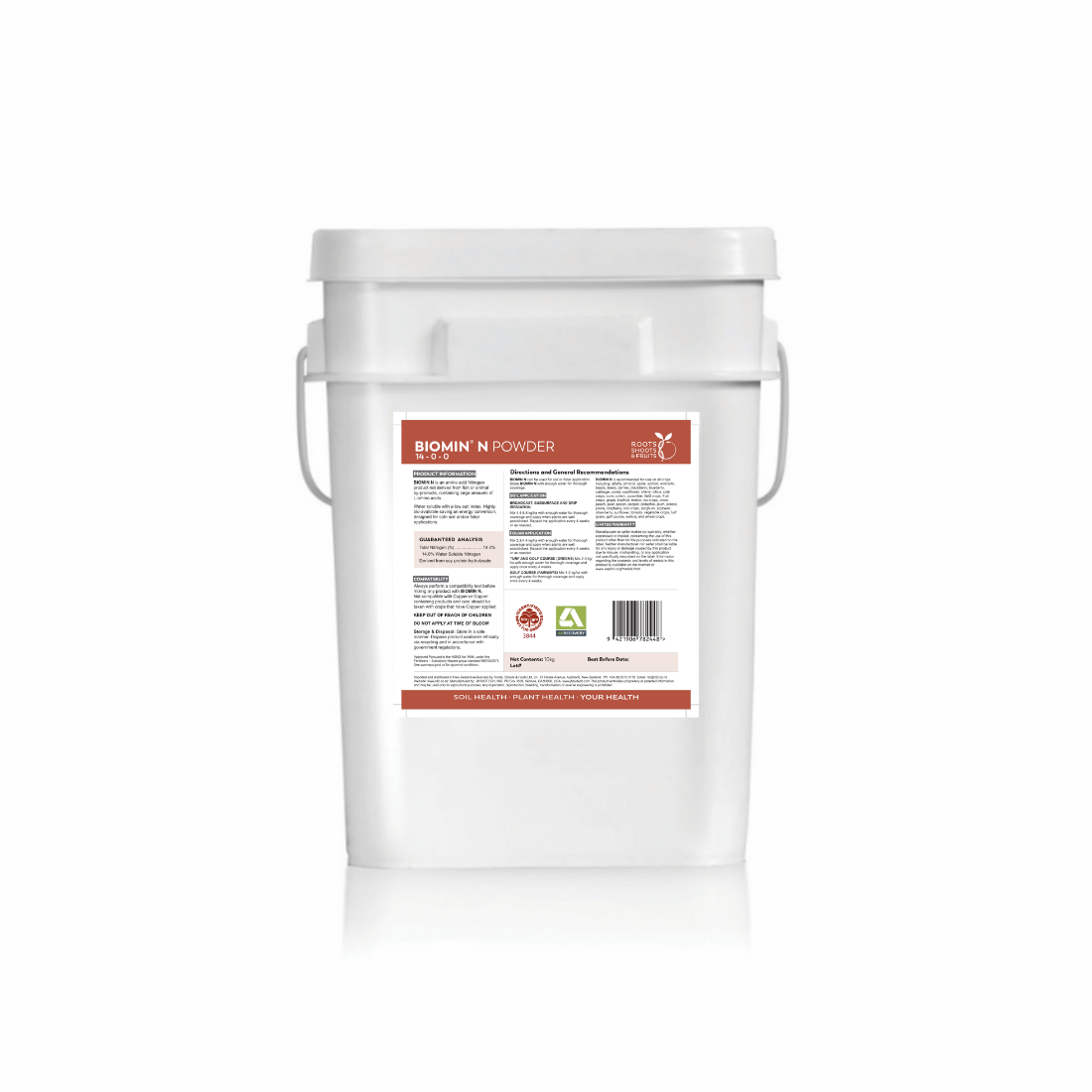 Biomin Nitrogen - Glycine Chelated Mineral Fertiliser - Organic 1 Biomin Nitrogen - Glycine Chelated Mineral Fertiliser - Organic