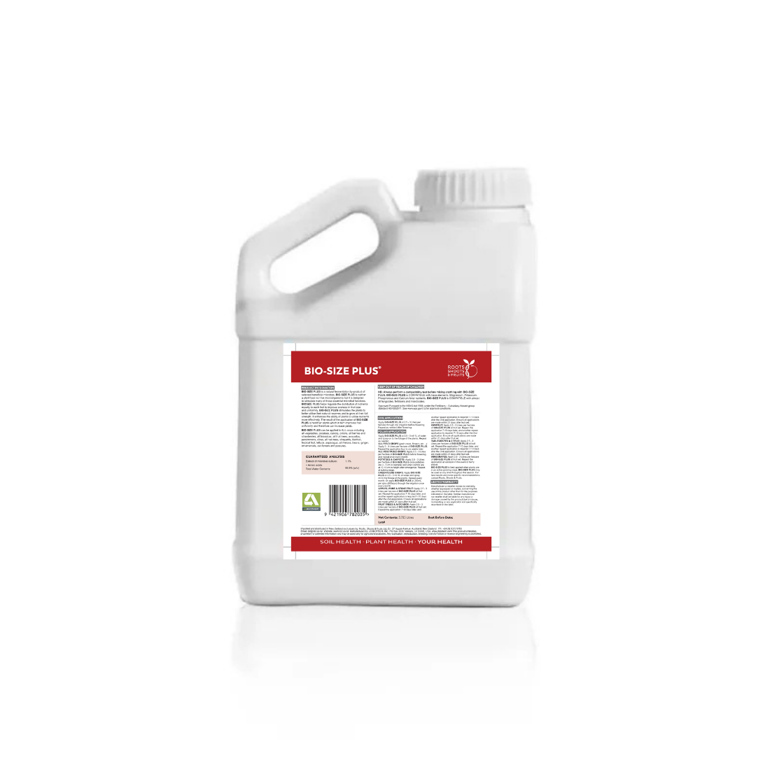 BioSize Plus - Growth Promoter 3.785L 1 BioSize Plus - Growth Promoter 3.785L