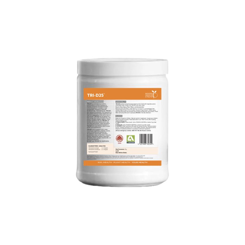 TRI-D25 Trichoderma - Beneficial Fungal Organisms - Organic 1 TRI-D25 Trichoderma - Beneficial Fungal Organisms - Organic